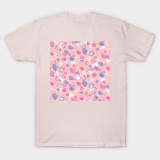 Blush Festive Shapes T-Shirt